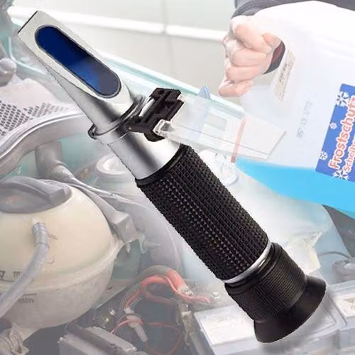 Rifrattometro per antigelo e acido per batterie, modello R02