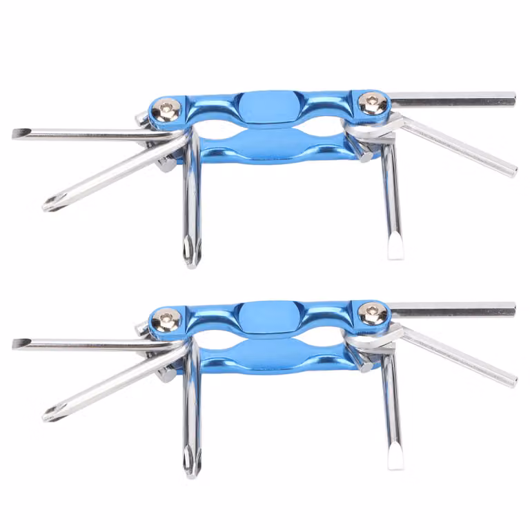 Cacciavite pieghevole, set di cacciaviti pieghevoli, 6 in 1 cacciaviti, strumento cacciavite pieghevole, cacciavite pieghevole, set cacciavite