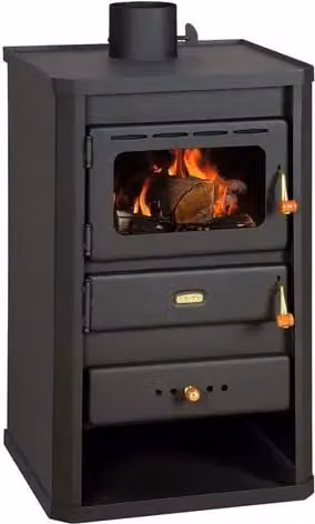 Stufa a legna Camino 10 kW Prity S2