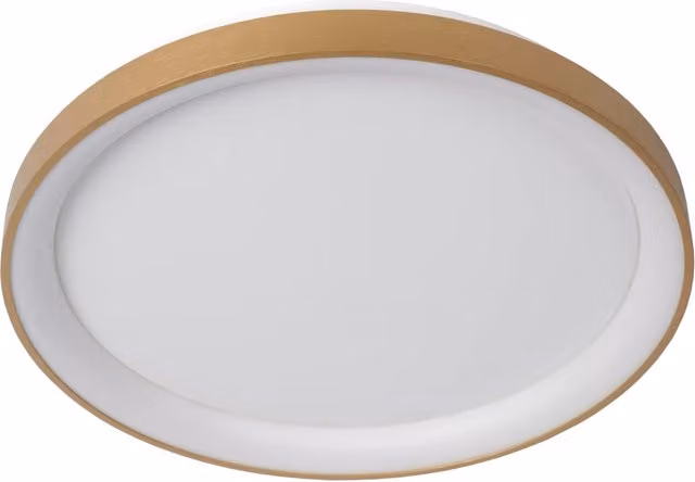 Plafoniera LED 48 cm 38W oro rotonda Vidal Lucide