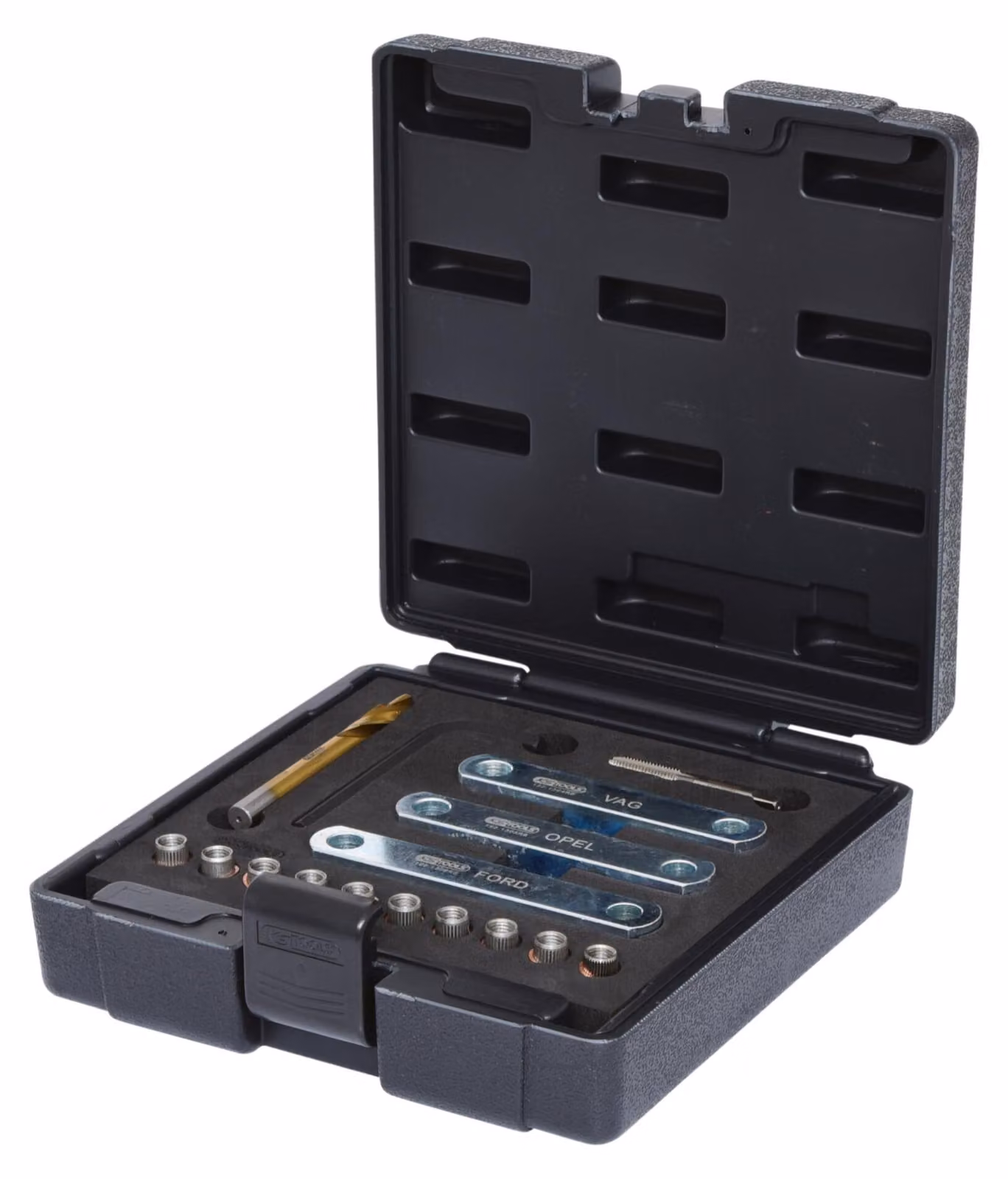 KS TOOLS Kit di riparazione della filettatura M9 x 1,25 16 pezzi - 122.1300
