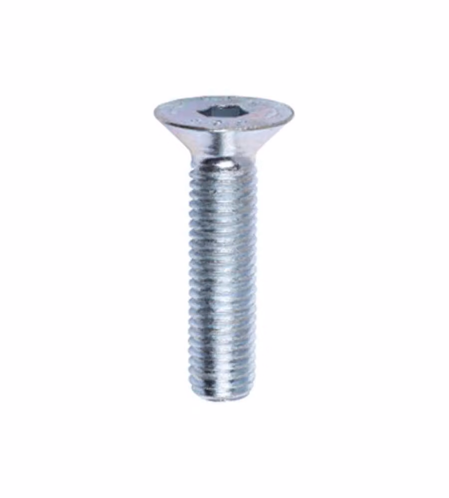 Masidef Viti Metriche Inox A2 - Testa Piana Svasata - M5x16 - 16 pz