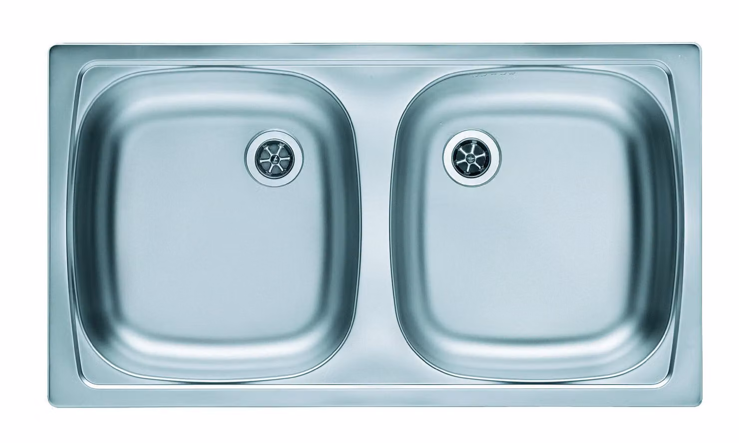 Lavello in acciaio inox ALVEUS Basic 160 satinato 780x435x0,6 mm 1039144