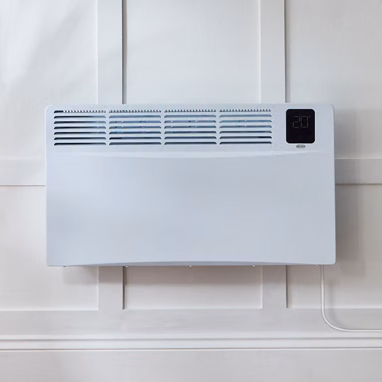 Convettore Elettrico Smart Bianco 2000W - Con presa EU - Riscaldamento rapido