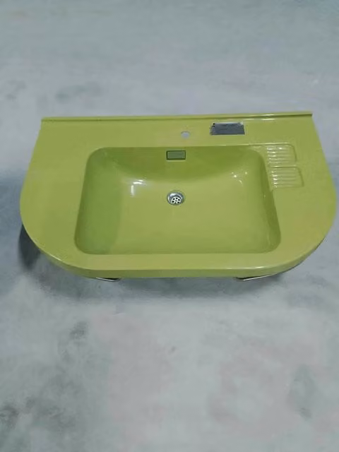 Lavabo in resina Teuco Verde L: 100 cm, P: 60 cm, H: 60 cm