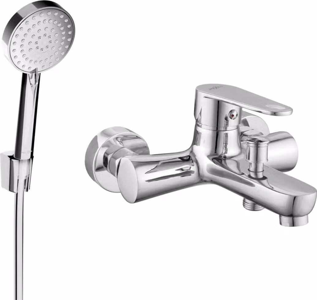 Mexen Kama R75 rubinetto per vasca con set doccia, cromo - 7253R75-00