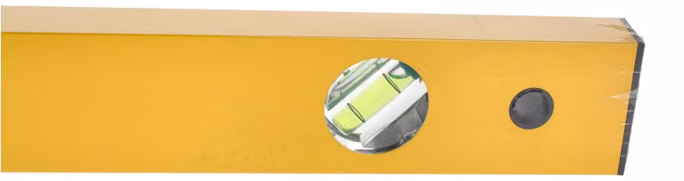 Livella a bolla da 60 cm, alta precisione, in alluminio e plastica, con 3 bolle, ideale per lavori edili