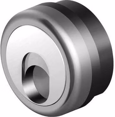 Defender Magnetico MRM500 Disec Chiave per Porta in Acciaio Inox Cromo Satinato Argento