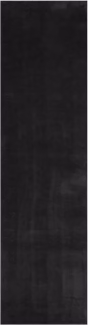 Tappeto da soggiorno HUARTE Nero in Poliestere, Lavabile e Antiscivolo, L 250 x P 160 cm
