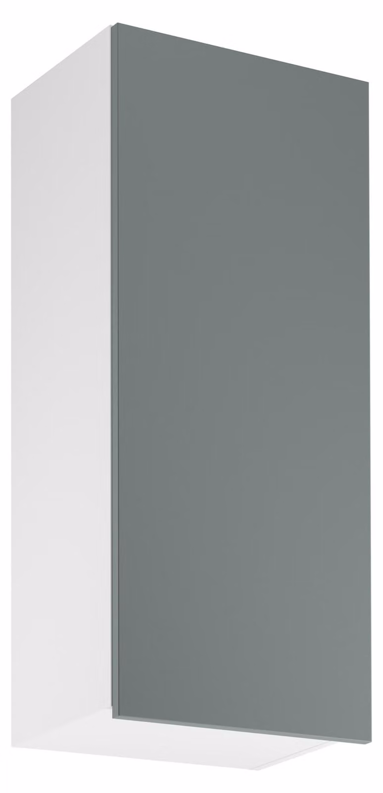 Pensile alto da cucina SALERNO - larghezza 45 cm, bianco/verde