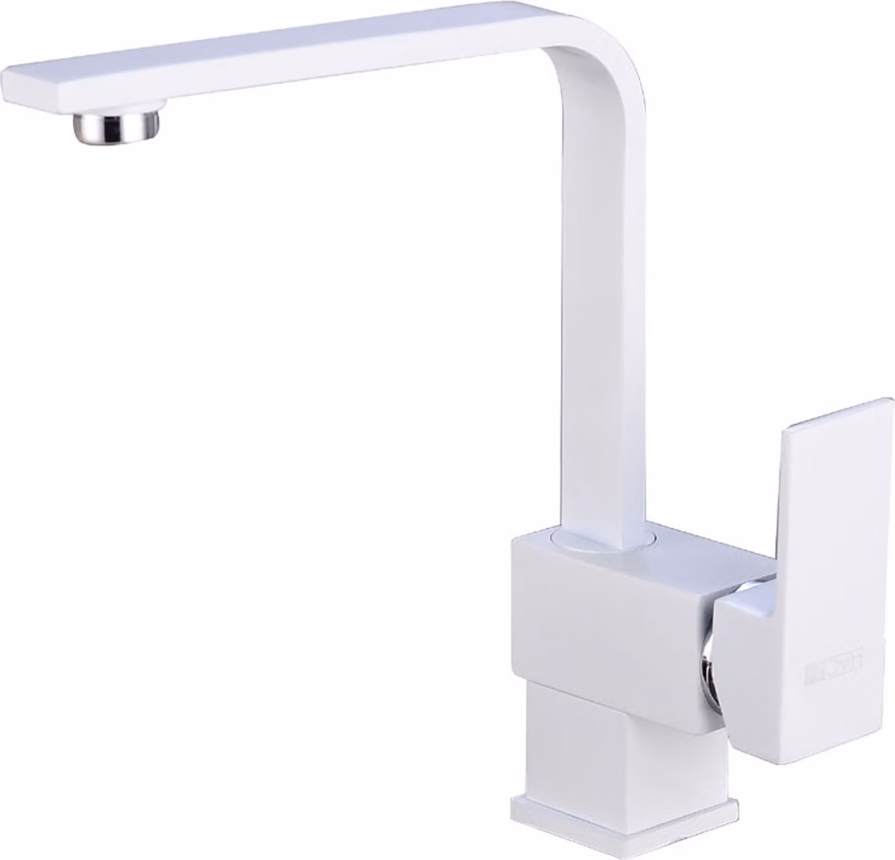 Rubinetto da lavello da cucina bianco orientabile | Rubinetto per lavello | Miscelatore per lavello | Rubinetto monocomando da cucina | Miscelatore monocomando per lavello da cucina