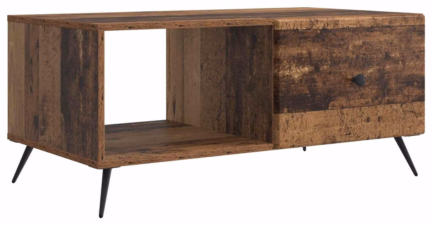 Tavolino da salotto Legno antico 90 x 50 x 40 cm