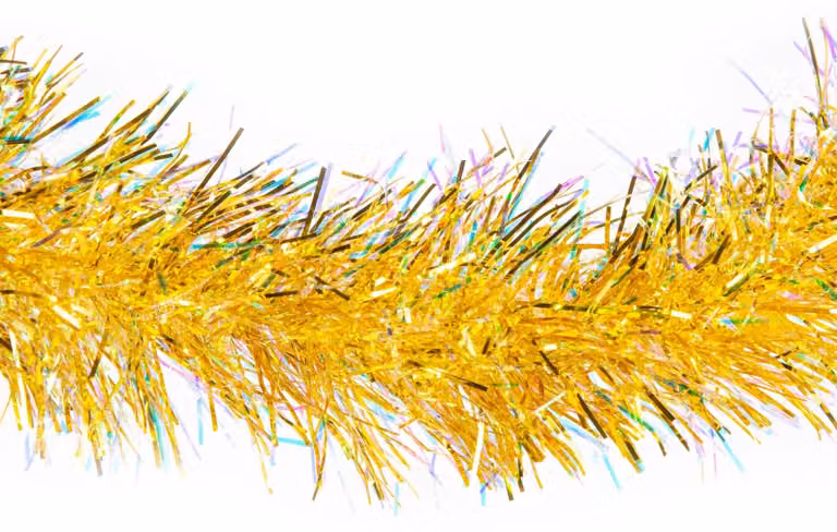 Ghirlanda - dorata - 200 x 10 cm