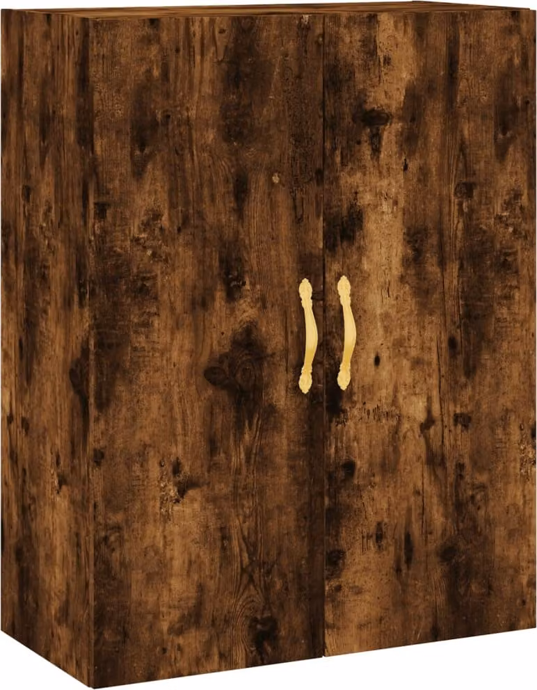 Mobile a Parete Rovere Fumo 69,5x34x90 cm