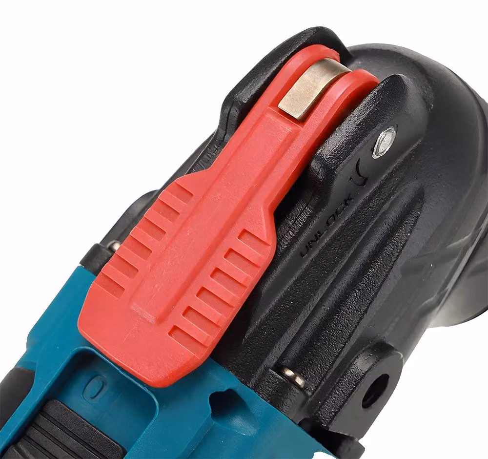 Utensile multifunzione senza fili, con una potenza di uscita di 170W, velocità da 600 a 200.000 giri al minuto, angolo di oscillazione di 4°, 6 livelli di velocità, compatibile con batterie agli ioni di litio da 18V