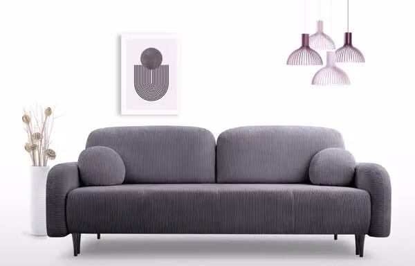 Divano 2 posti funzione Cloud sleep colore antracite