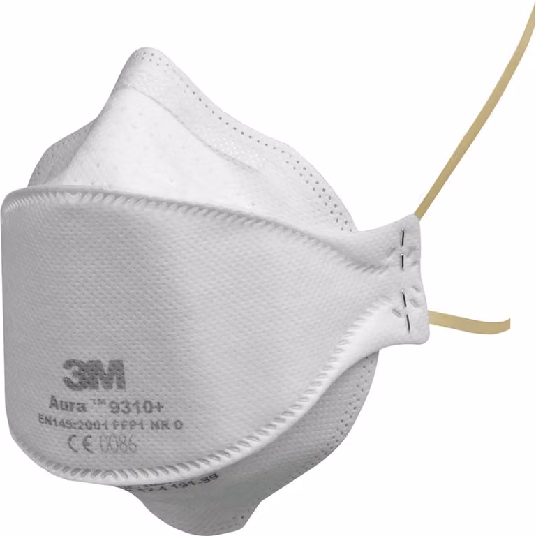 20 x maschera respiratore 3M 9310 FFP1 maschera per polveri sottili 3 M maschera per particelle Maschera