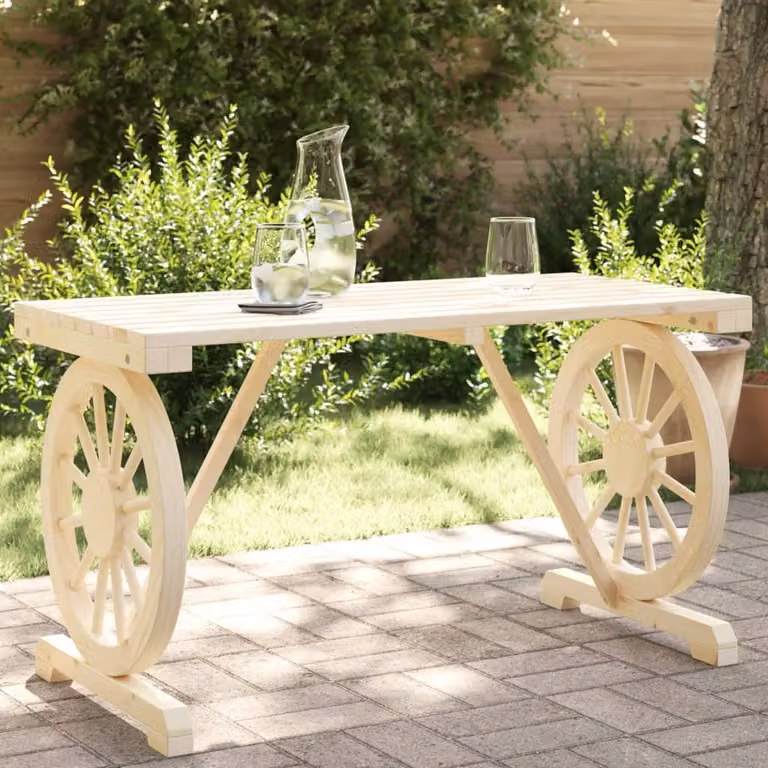 Maison Exclusive - Tavolo da giardino 115x55x65 cm, in legno massello di abete