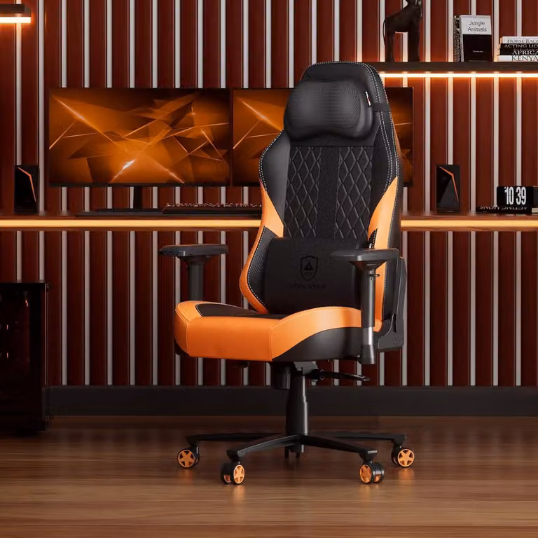 Sedia ergonomica da gaming - Sedia da ufficio - Sedia per computer - Poltrona relax per videogiochi - Poltrona massaggiante