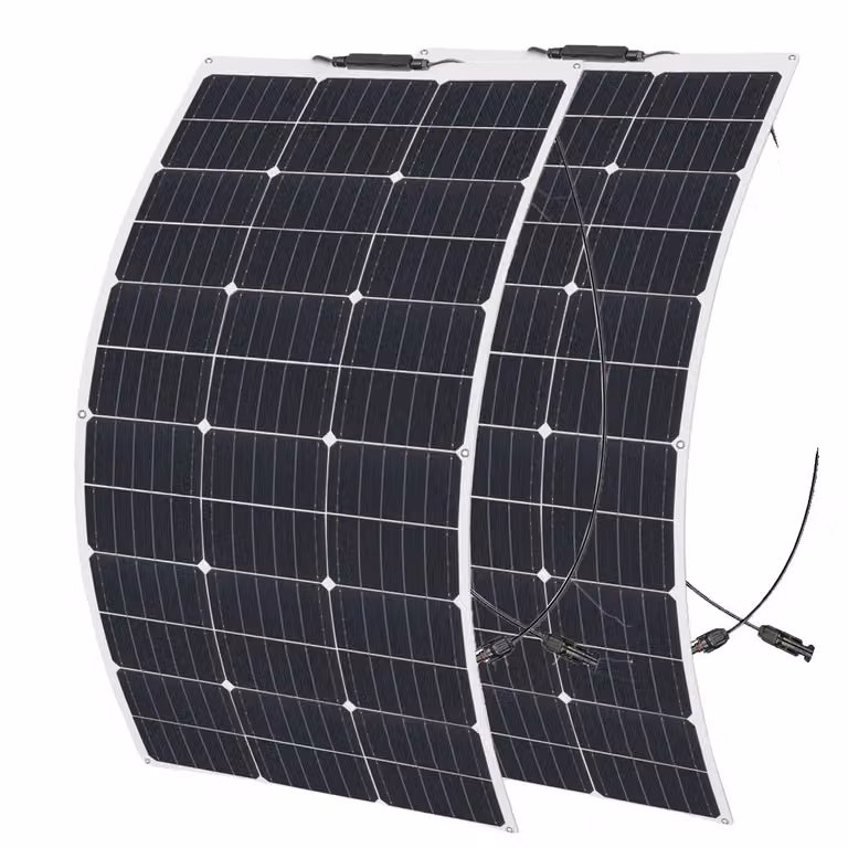 Pannello solare flessibile, alta efficienza del 24%, design leggero, 200W