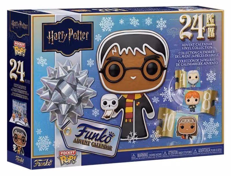 Calendario dell'Avvento Funko Pocket POP! di Harry Potter, con mini-personaggi