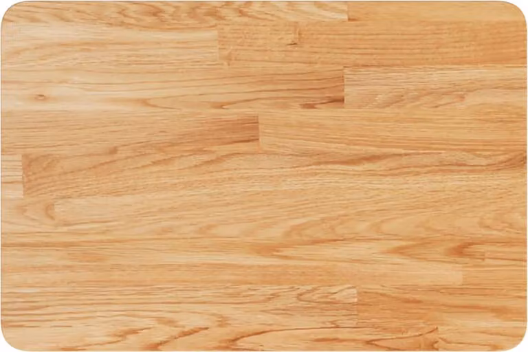 vidaXL Piano lavabo marrone chiaro 60x40x2,5 cm in legno massiccio trattato
