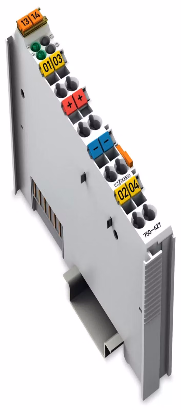 Scheda di ingresso PLC WAGO 750-427 110 V CC