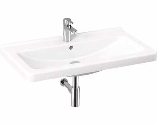 Lavabo per mobile Jika CUBITO in ceramica sanitaria bianca 85 x 48,5 x 17 cm H8104260001041