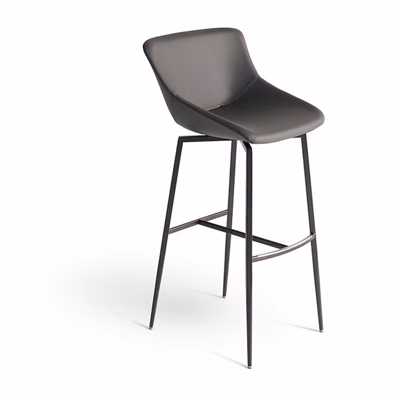 Sgabello Artika too Bonaldo gambe in metallo