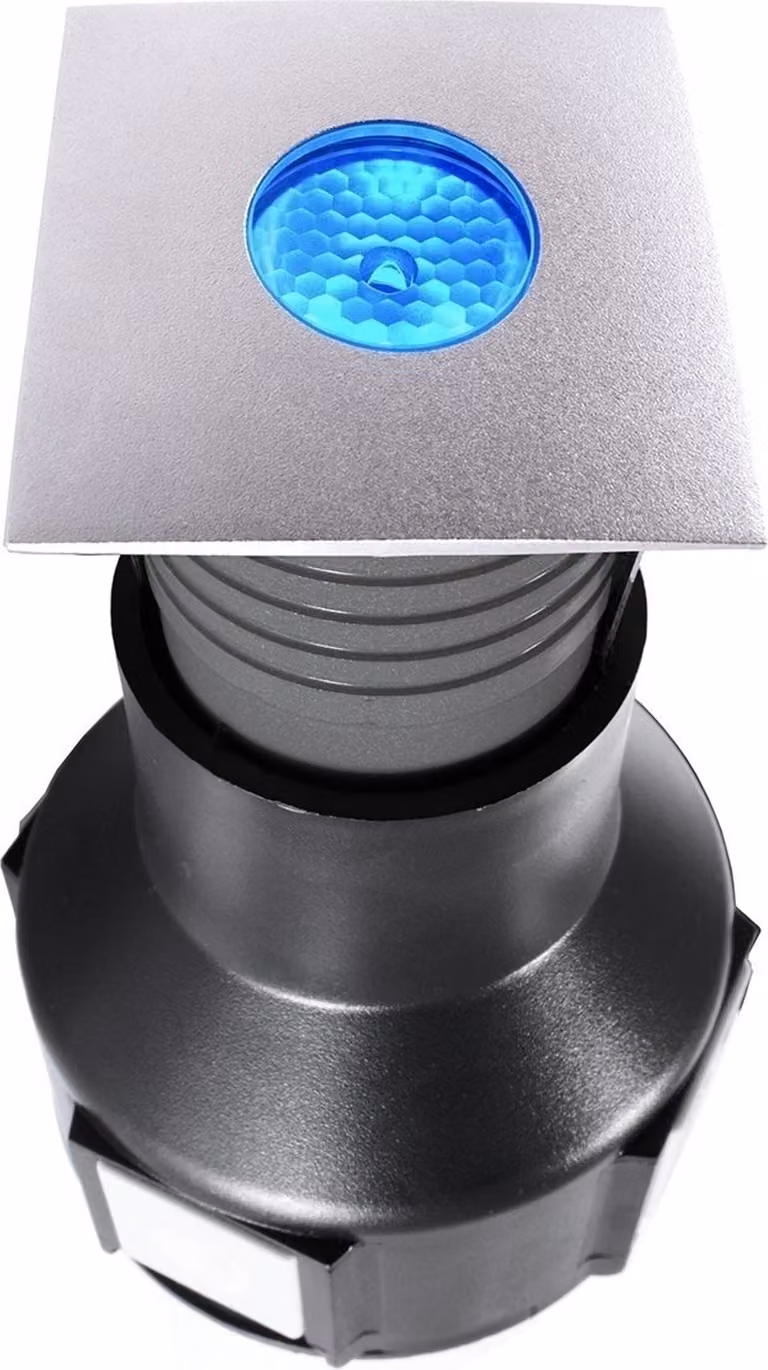 Deko-Light 730244 Lampada da incasso a pavimento Easy Square II RGB , grigio argento