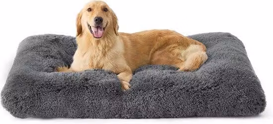 Cuccia per cani XLarge - Materasso in gomma, extra large, lavabile, grigio, 104 x 74 x 8 cm