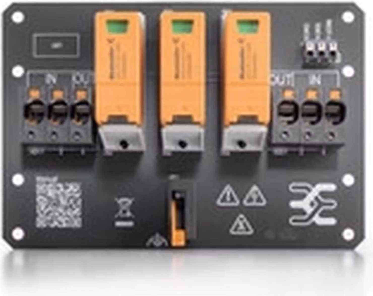 Scatola di connessione fotovoltaica Weidmüller 1 MPPT, 2IN/1OUT per MPPT, ÜSS tipo I/II, raccordo a vite, 1 pz.