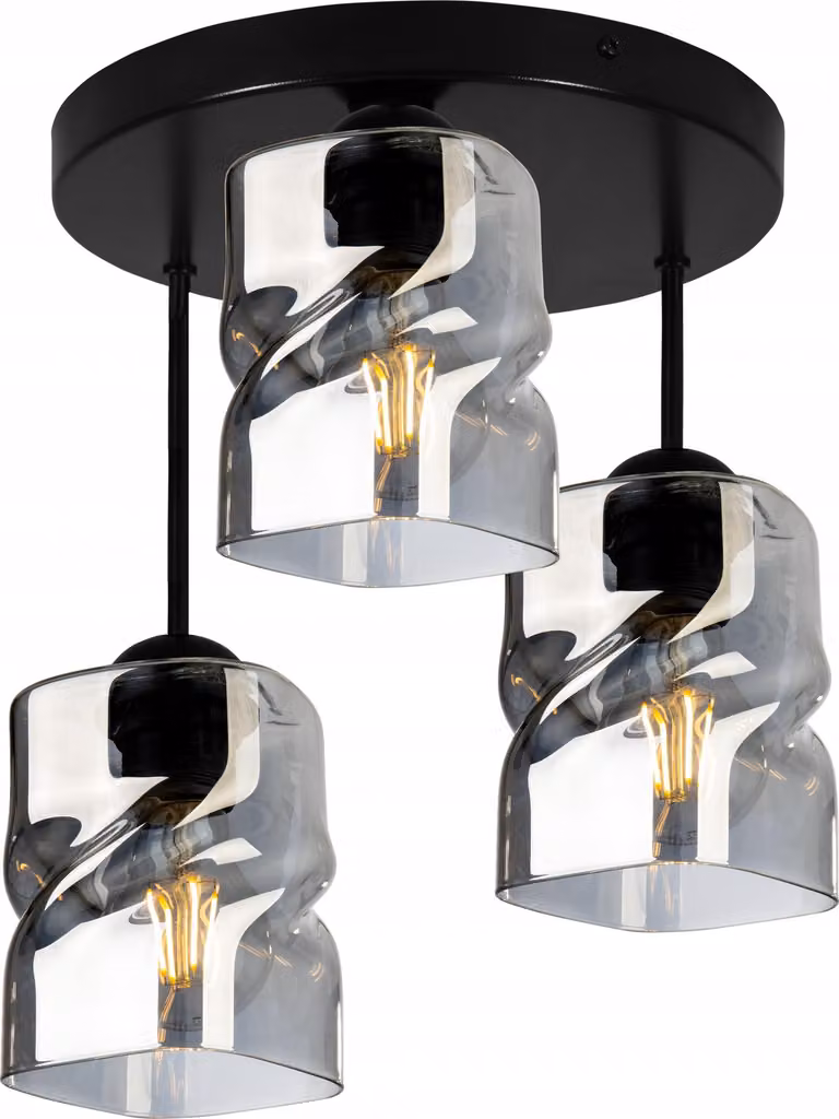 Moderna Lampada A Sospensione In Vetro