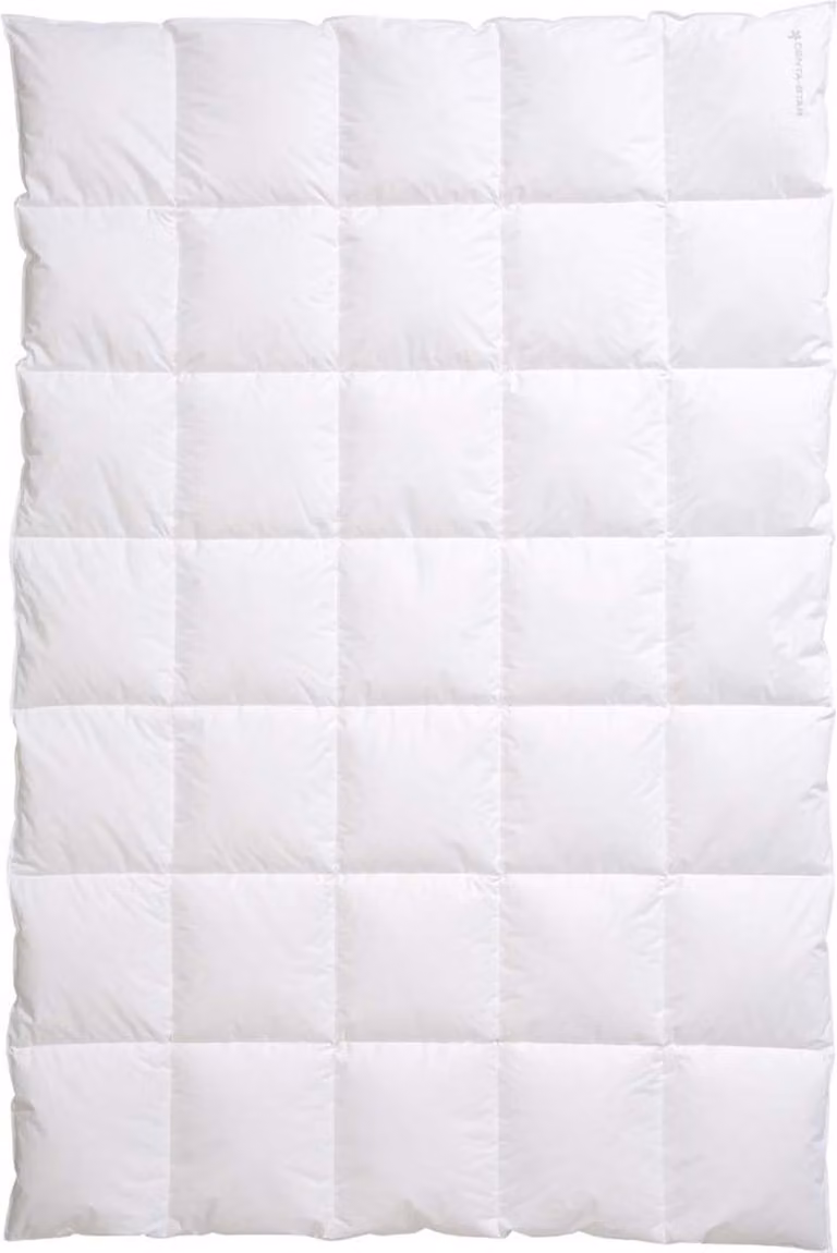 Centa Star, coperta in fibra di bambù, dimensioni 155 x 200 cm, colore bianco