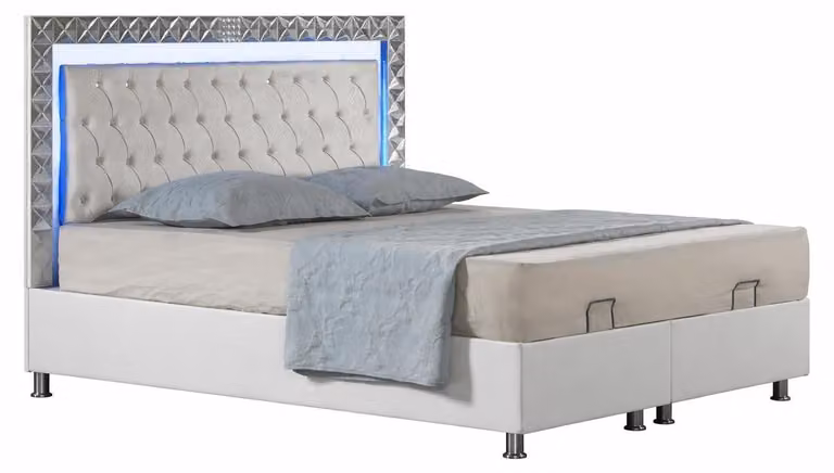 Letto moderno con struttura robusta e design intramontabile
