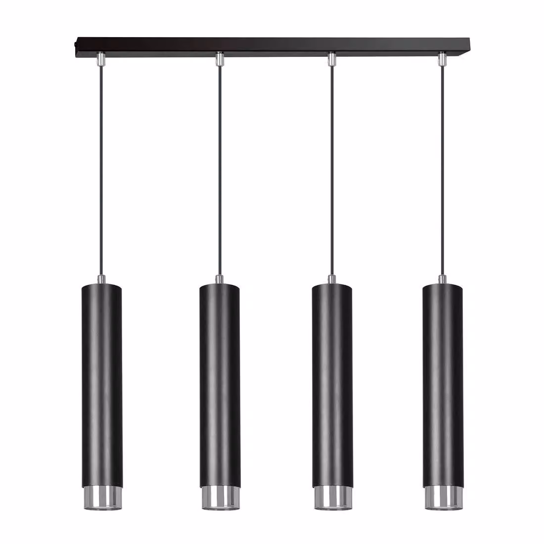 Lampadario Emibig 4xGU10 30W KIBO 4 BL/CHROME 643/4