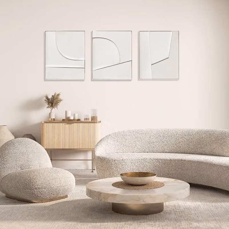 Set 3 Quadri Groove Agave Quadri