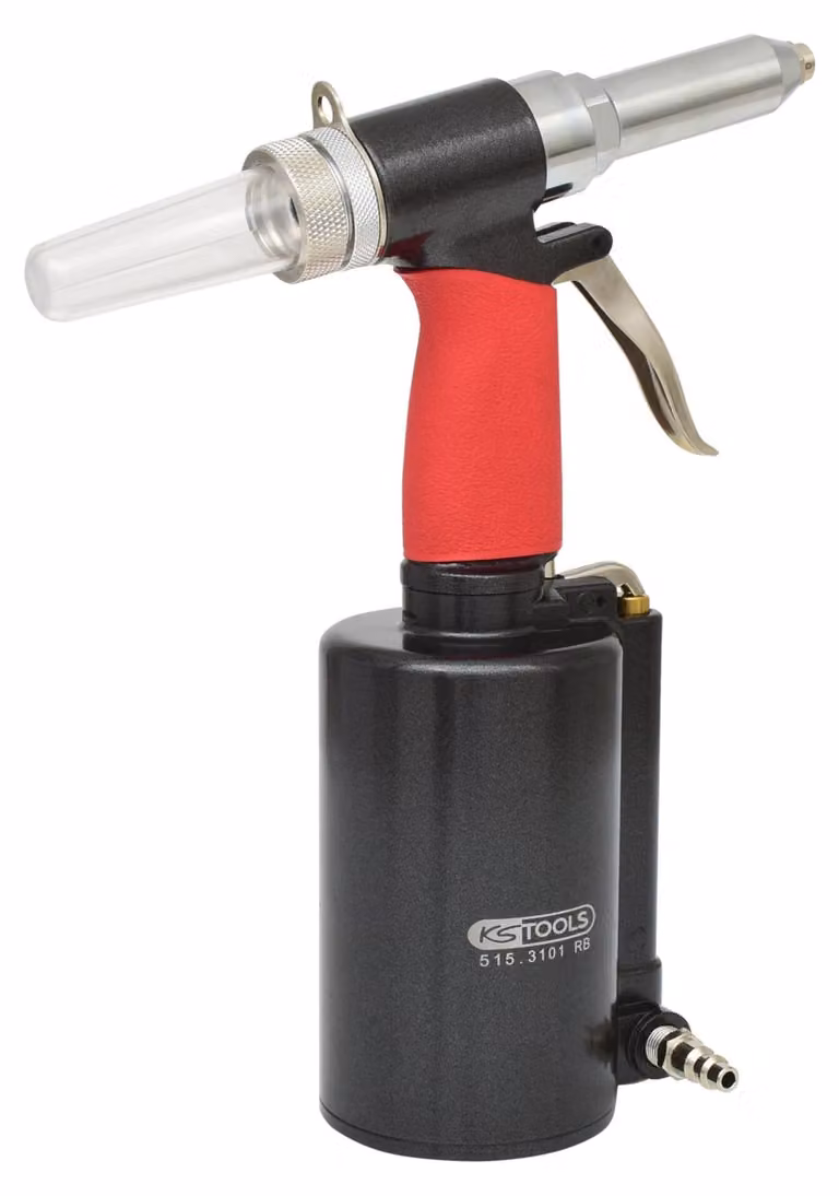 KS TOOLS Pistola pneumatica per rivetti ciechi 2,4-3,2-4-4,8-5,6-6,4 mm - 515.3101