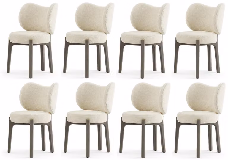 Sedie, stile moderno, beige, pratiche, compatte, morbide, comode, confortevoli
