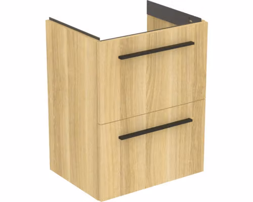 Ideal Standard i.Life S - Mobile sotto lavabo, 500x375x630 mm, 2 cassetti, rovere T5291NX
