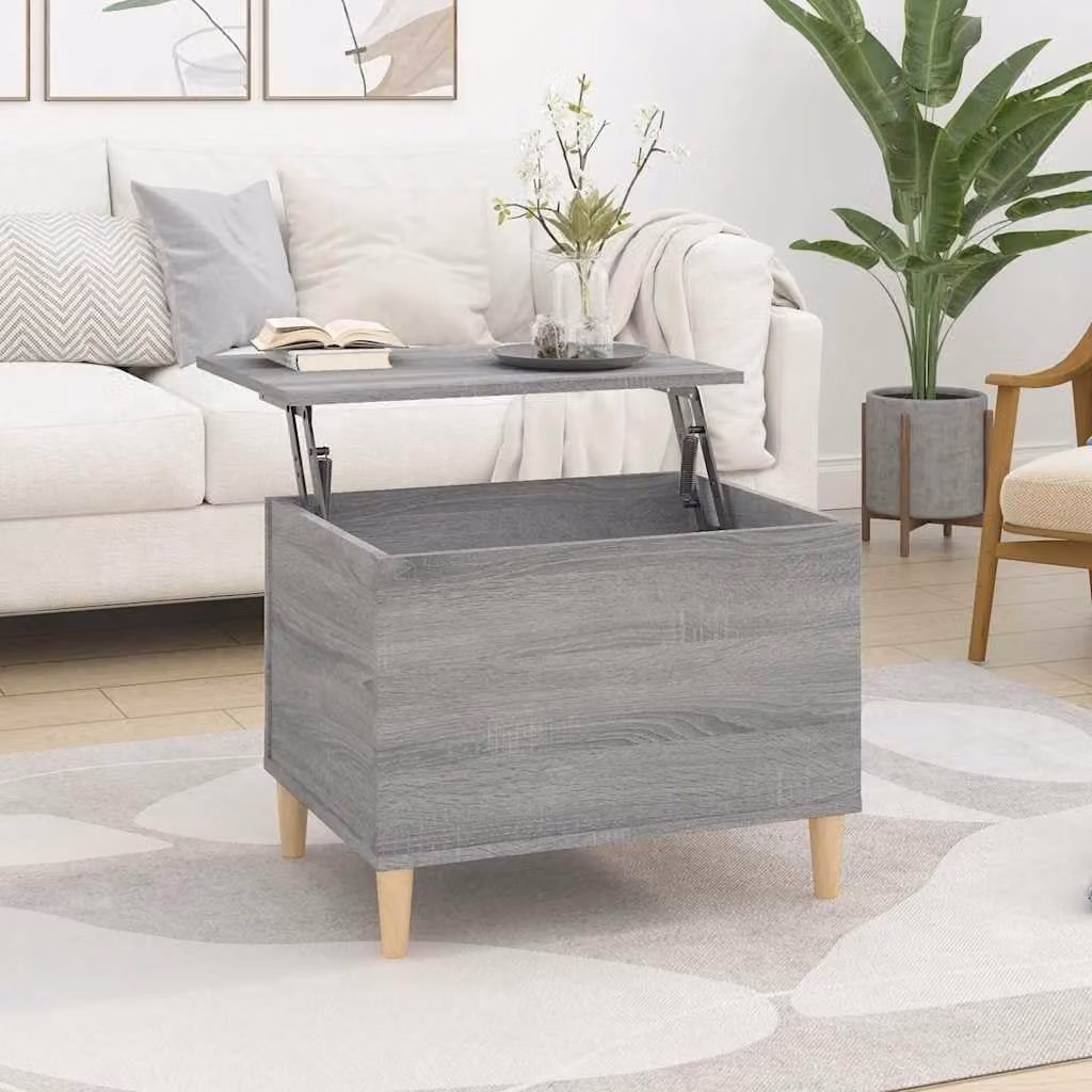 Elegante tavolino da salotto con spazio contenitivo rinforzato