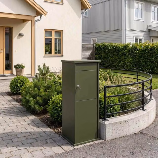 cassetta postalepastkastei Verde Oliva 40 x 40 x 100 cm 8012575