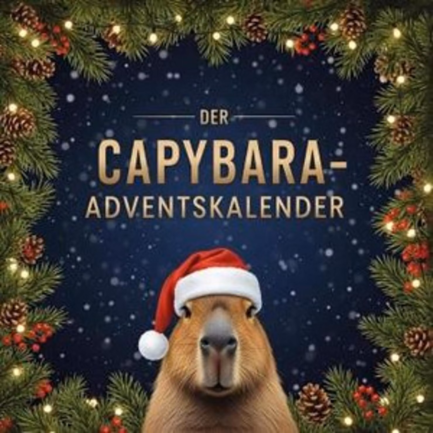 Il calendario dell'Avvento dei capibara