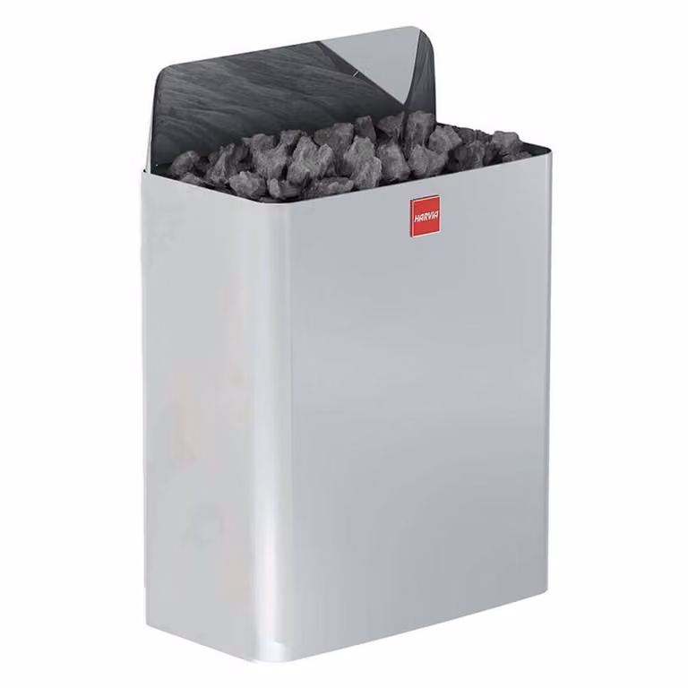 Stufa per sauna Harvia The Wall E trifase 4,5 kW | richiede un sistema di controllo separato | SW45E