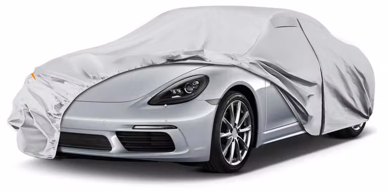 Copertura impermeabile per auto, compatibile con Porsche 718 Boxster/Cayman dal 1997 al 2025, colore grigio