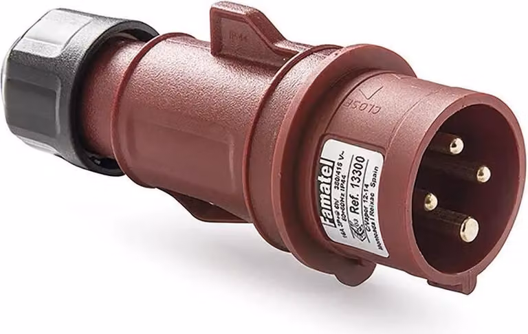 Spina portatile Famatel 16A 5P IP44 400V / 13301