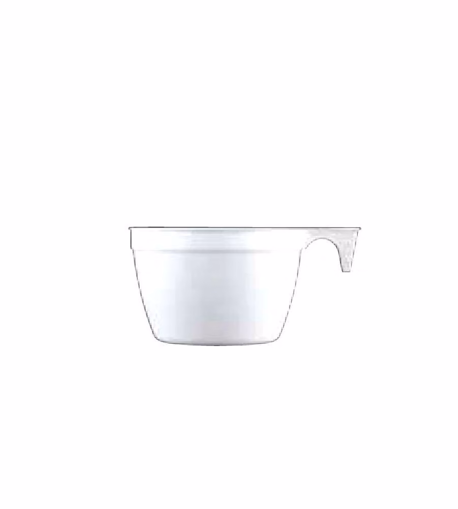 Tazza Plastica Cappuccino Cc 190 Pz 25 Goldpl