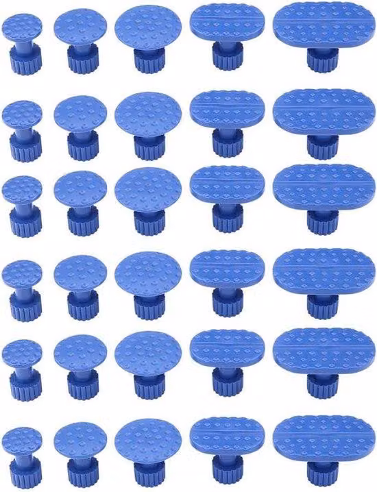 Set di riparazione per auto, 30 pezzi, verde, linguette adesive