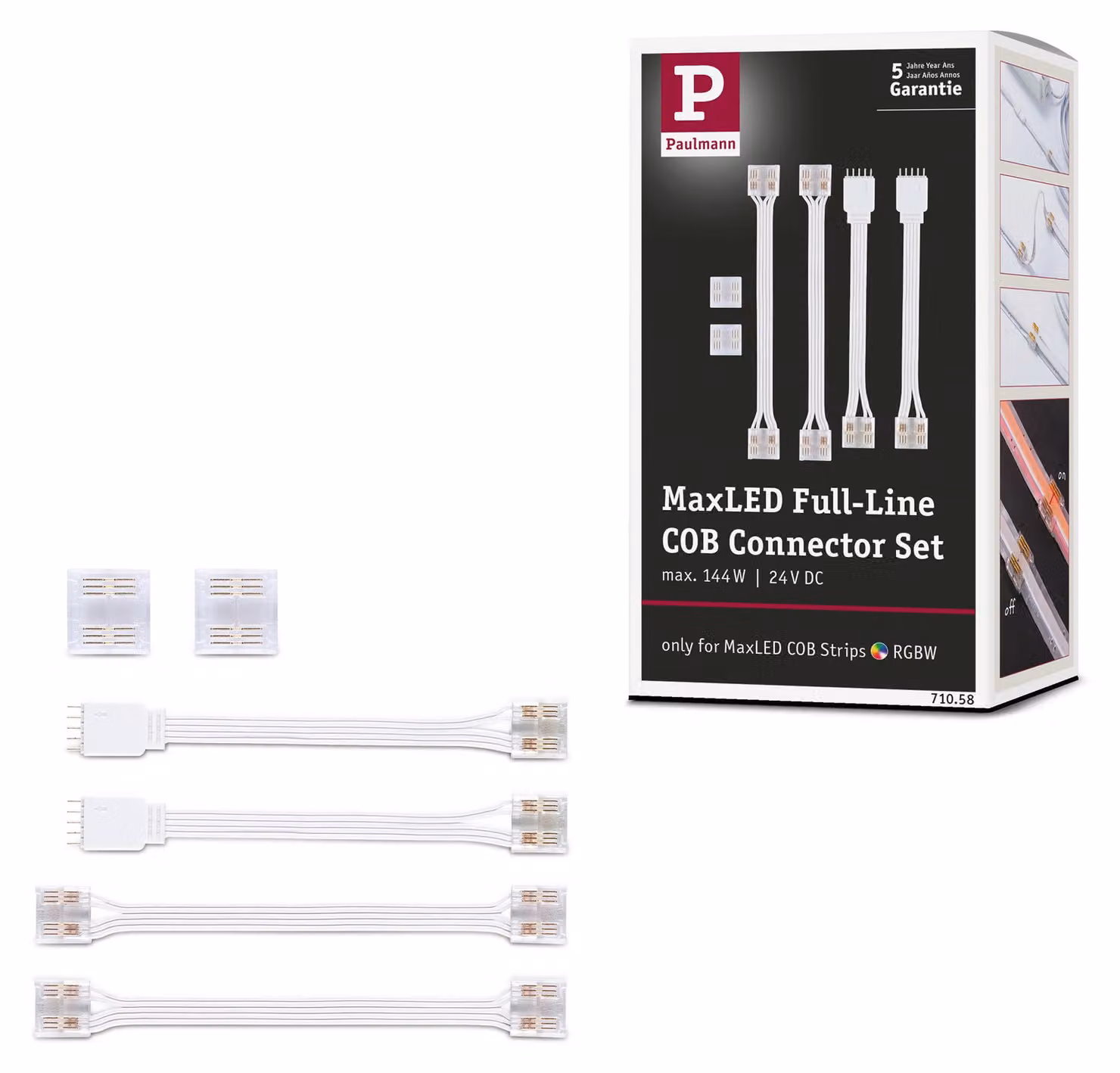 Set di connettori MaxLED Paulmann per COB a tutta linea