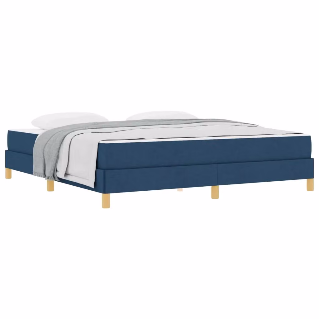 Letto a molle con materasso vidaXL Blu L: 180 cm, P: 200 cm, H: 24 cm – 2